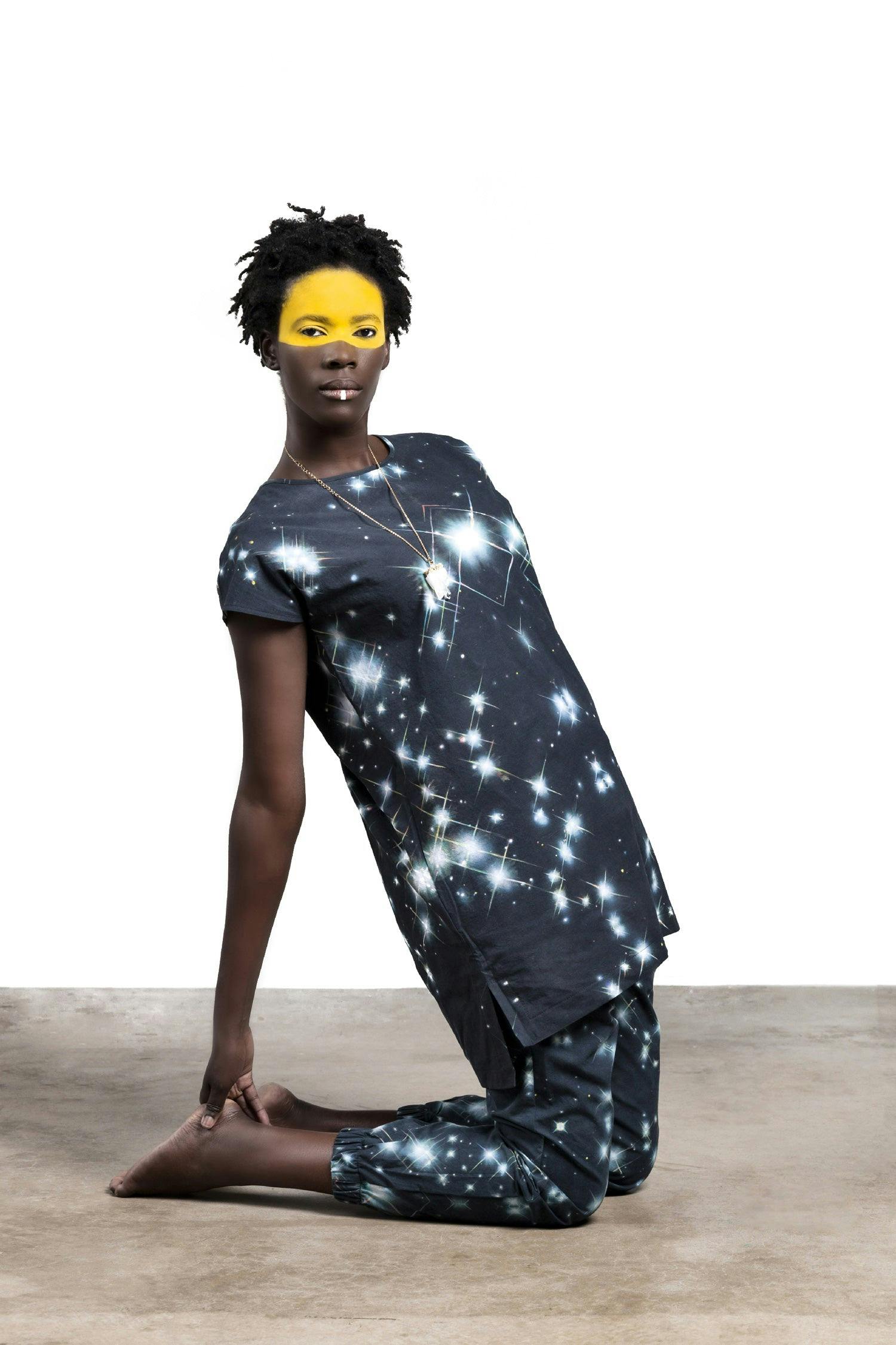 “Sophont in Action” Tunic by Desirée Holman