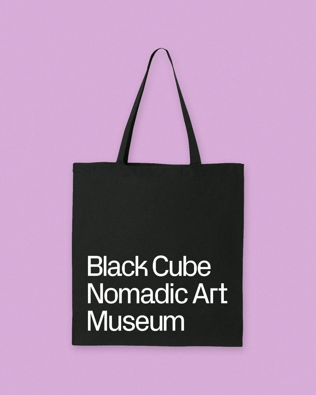 Black Cube Recycled Tote